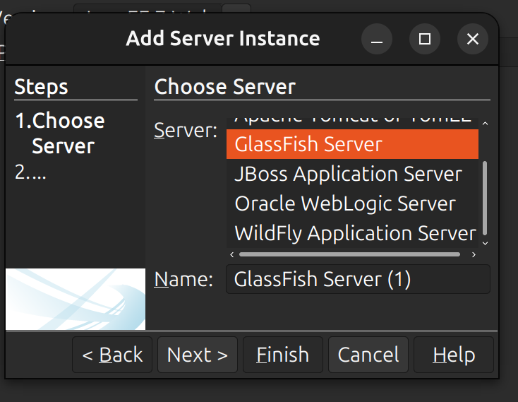 Βήμα 5: Add Server Instance